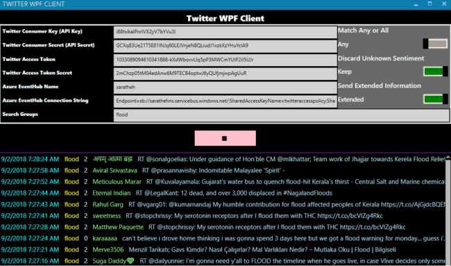 collect social sentiment data